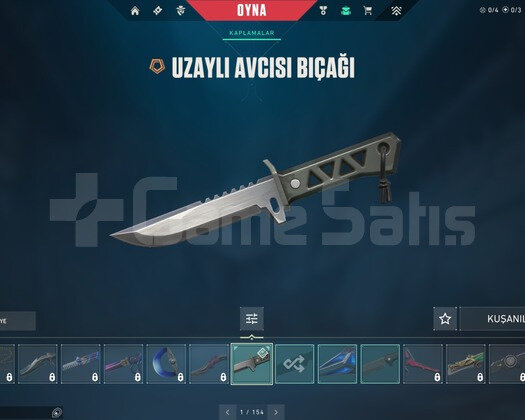 WP25 uzaylı avcısı bıçaklı ucuz hesap