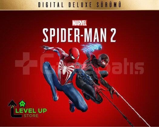 Marvels Spider-Man 2 Dijital Deluxe PS5 + Garanti