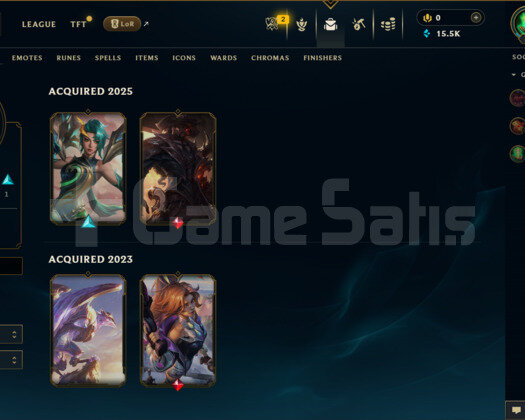 GOLD 2 AD MAIN FRESH HESAP HIGH NOON LUCIAN