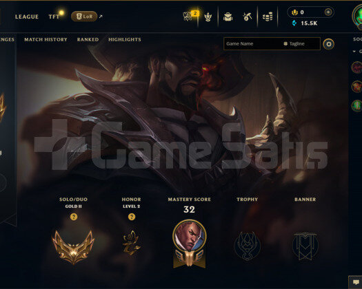 GOLD 2 AD MAIN FRESH HESAP HIGH NOON LUCIAN