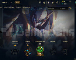 EUNE Unranked | 9 Kostüm - 47 Hero | LoL Hesap