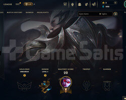 EUNE Unranked | 4 Kostüm - 36 Hero | LoL Hesap