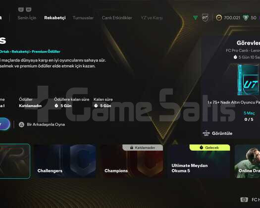 FC 26 PS5 HESABI WEB MARKET AÇIK 700K COİNS