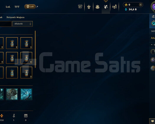 30 LVL BOL KOSTÜMLÜ UNRANKED HESAP HANDMADE!