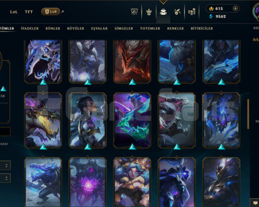EUW 76 LEVEL HANDMADE MAİLLİ 56 SKİNLİ FRESH HESAP