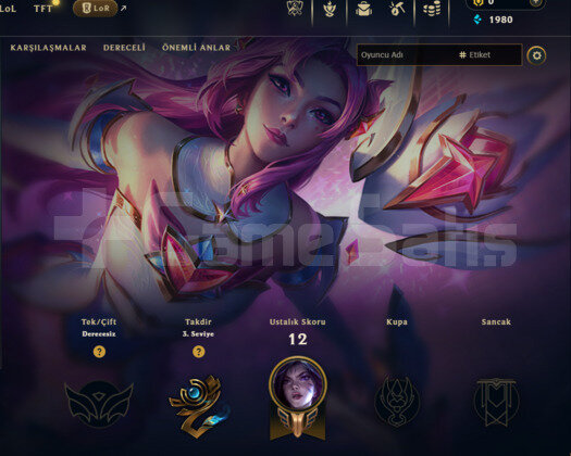 GEÇEN SEZON ZÜMRÜT / DERECELİ HAZIR / UNRANKED
