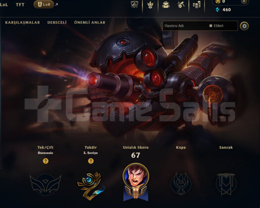GEÇEN SEZON ZÜMRÜT / DERECELİ HAZIR / UNRANKED