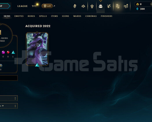 EUW Unranked | 1 Kostüm - 24 Hero | LoL Hesap