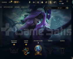 EUW Unranked | 1 Kostüm - 24 Hero | LoL Hesap