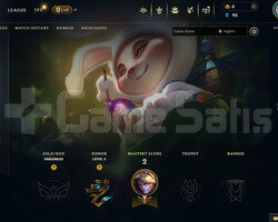 EUW Unranked | 4 Kostüm - 36 Hero | LoL Hesap