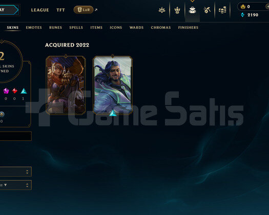 EUW Unranked | 2 Kostüm - 27 Hero | LoL Hesap