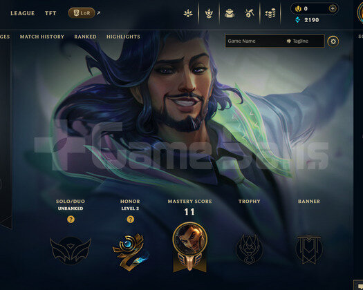 EUW Unranked | 2 Kostüm - 27 Hero | LoL Hesap