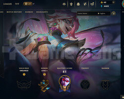 EUW Unranked | 3 Kostüm - 30 Hero | LoL Hesap