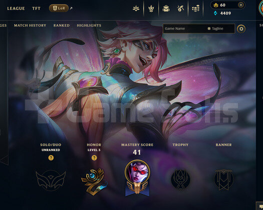 EUW Unranked | 3 Kostüm - 30 Hero | LoL Hesap