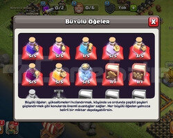TH 11  neredeyse Max herolar çok iyi 1300 taş