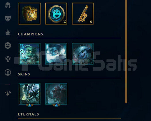 EUW Unranked | 2 Kostüm - 25 Hero | LoL Hesap