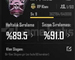 9.5 SV İSİM AKTİF KLAN SERİ TESLİMAT NOKTASI