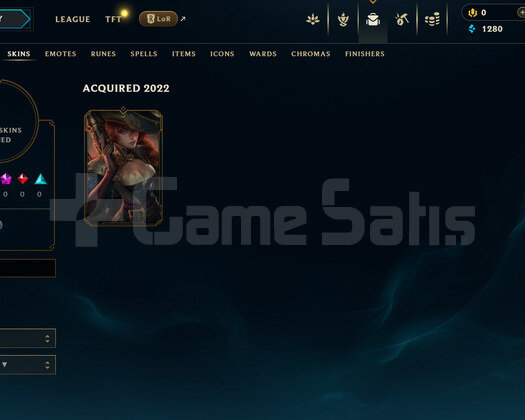 EUW Unranked | 1 Kostüm - 25 Hero | LoL Hesap