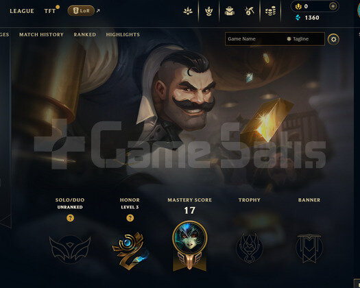 EUW Unranked | 1 Kostüm - 21 Hero | LoL Hesap