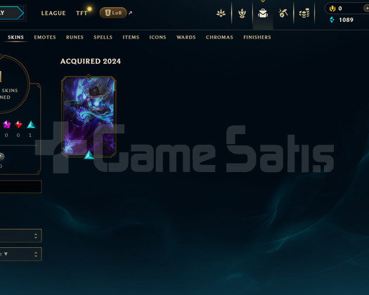 EUW Unranked | 1 Kostüm - 22 Hero | LoL Hesap