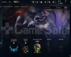 EUW Plat 4 | 3 Kostüm - 29 Hero | LoL Hesap