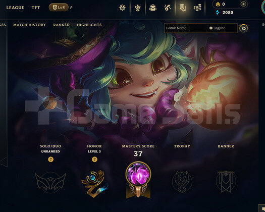 EUW Unranked | 3 Kostüm - 45 Hero | LoL Hesap