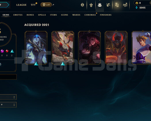 EUW Unranked | 5 Kostüm - 45 Hero | LoL Hesap