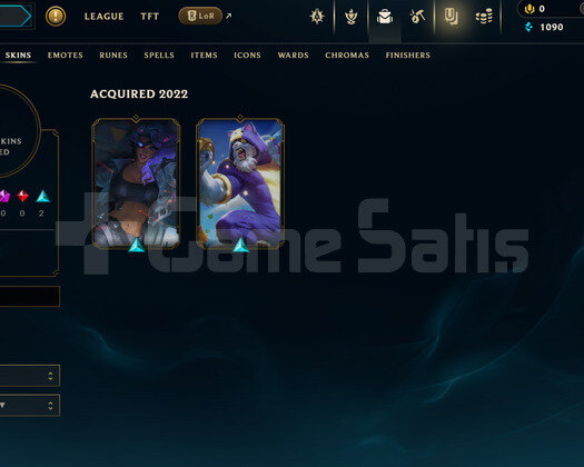 EUW Unranked | 2 Kostüm - 29 Hero | LoL Hesap