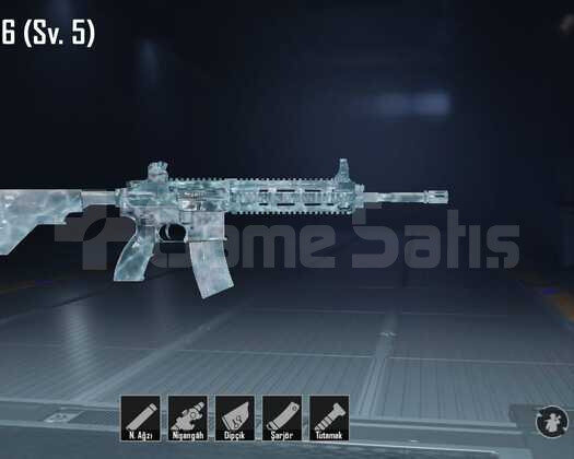 BUZ M4+ 8 FULLENMİŞ ÖLÜM DUYURULU 74SV HESAP!!!