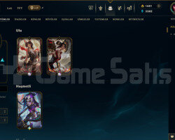 756 KOSTÜM 1045 LVL GOLD EFSANE DOLU MAİLLİ HESAP