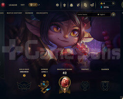 EUW Unranked | 4 Kostüm - 37 Hero | LoL Hesap