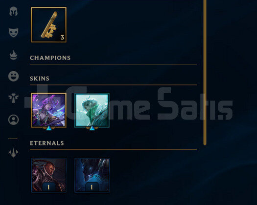 EUW Unranked | 3 Kostüm - 34 Hero | LoL Hesap