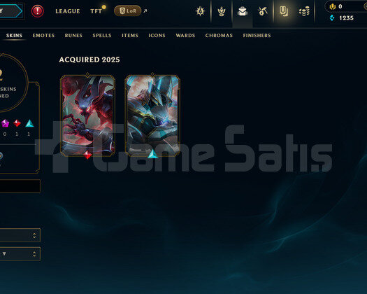 EUW Unranked | 2 Kostüm - 22 Hero | LoL Hesap