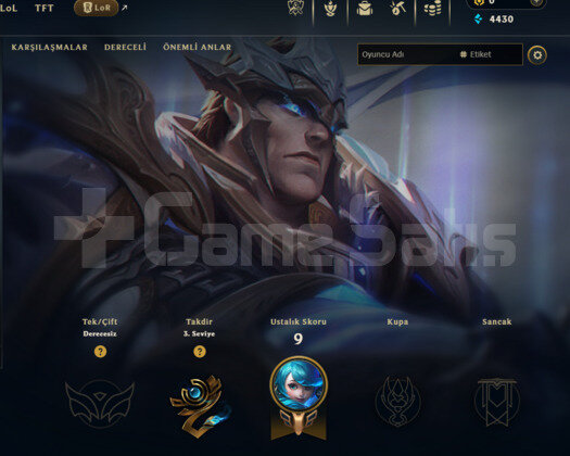 DERECELİ HAZIR / 2021 KURULUM / UNRANKED
