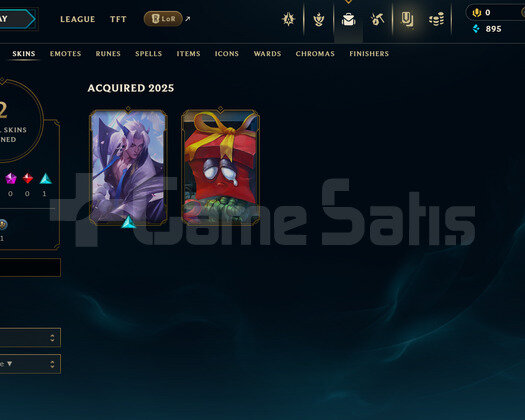 EUW Esnek Plat 1 | 2 Kostüm - 26 Hero | LoL Hesap