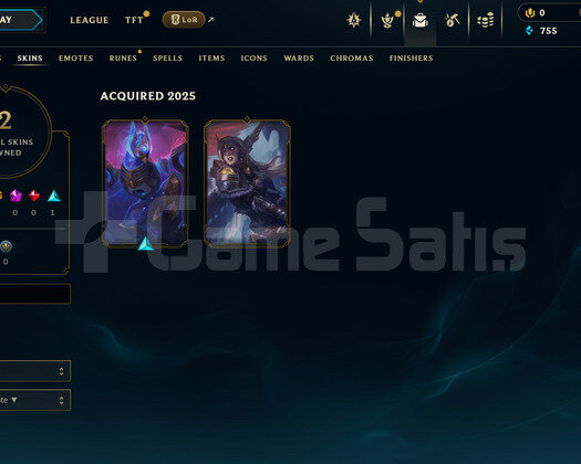 EUW Unranked | 2 Kostüm - 31 Hero | LoL Hesap