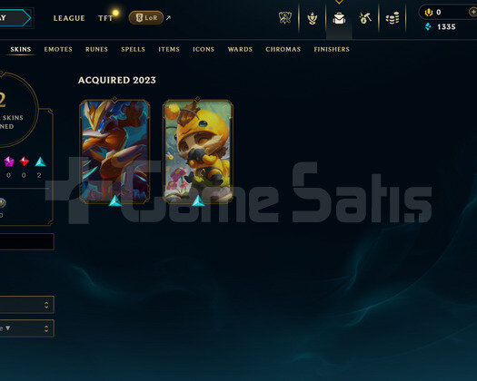 EUW Unranked | 2 Kostüm - 33 Hero | LoL Hesap
