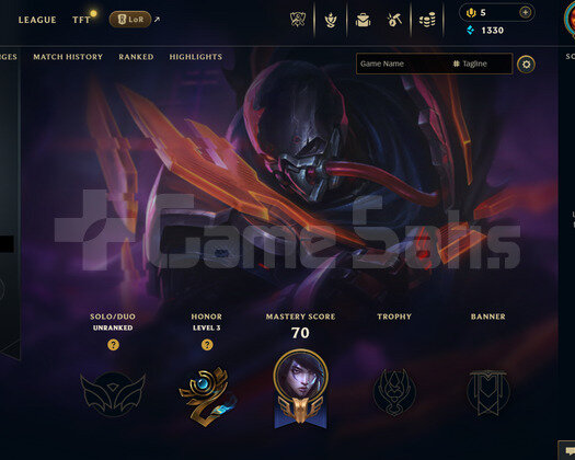 EUW Unranked | 8 Kostüm - 37 Hero | LoL Hesap