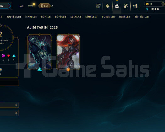 EUW SİLVER 3 / 2 KOSTÜM / 12K MÖ