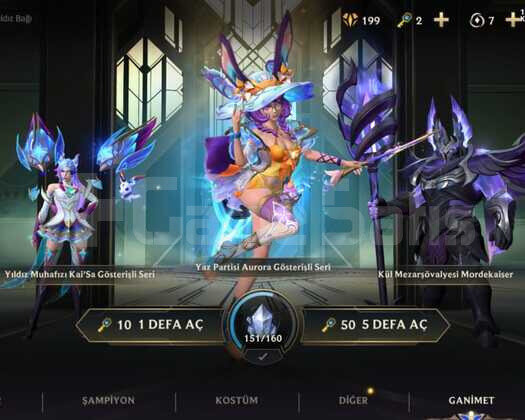 169 LvL Wild Rift Hesabı Prestijli & Etkinlik