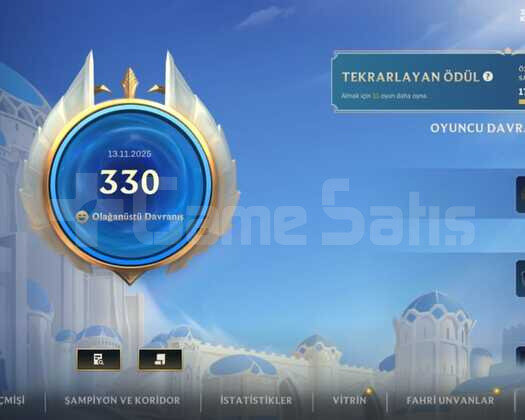 169 LvL Wild Rift Hesabı Prestijli & Etkinlik