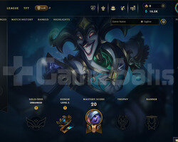 EUW Unranked | 3 Kostüm - 16K Mö | Dereceli Hazır