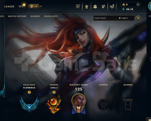 EUW Plat 3 | 9 Kostüm - 48K Mö | LoL Hesap