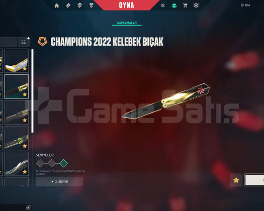 CHAMPIONS 2022 SETLİ GIRTLAK DOLU HESAP!!