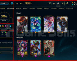 617 LEVEL / 386 SKIN / FULL HERO / +MAIL / FIRSAT!