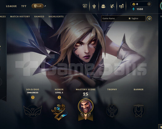 EUW Unranked | 6 Kostüm - 49 Hero | LoL Hesap