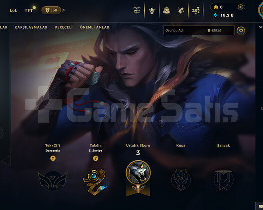 EUW Unranked | 3 Kostüm - 34 Hero | LoL