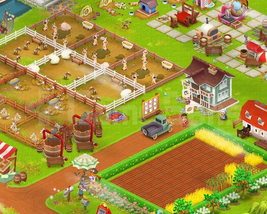 45 Level Hayday Hesap