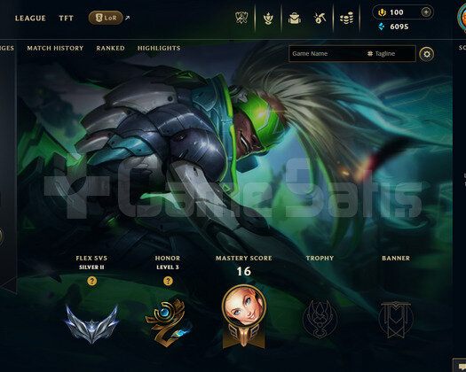 EUW Esnek Silver 2 | 3 Kostüm - 33 Hero | LoL Hesa