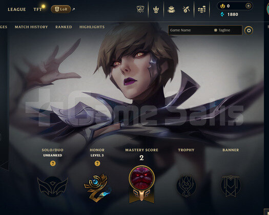 EUW Unranked | 1 Kostüm - 14 Hero | LoL Hesap